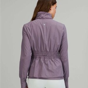 Lululemon Sights Seen Jacket, Dusky Lavender, size 10 NWT